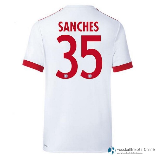 Bayern München Trikot Ausweich Sanches 2017-18 Fussballtrikots Günstig